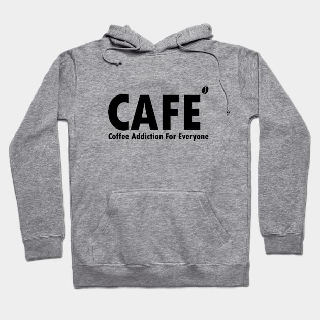 CAFE Hoodie by Magniftee